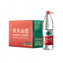 农夫山泉 饮用天然水 1.5LX12瓶 整箱装