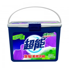 超能 浓缩天然皂粉洗衣粉1.5kg（新老包装随机发货）