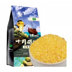 十月稻田 玉米糁 （玉米渣 小细颗粒 玉米 杂粮 真空装 大米伴侣）1kg