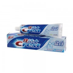 佳洁士(Crest)  盐白牙膏 (清凉薄荷香型) 90g (天然盐 洁白牙齿 防蛀) （新旧包装随机发货）