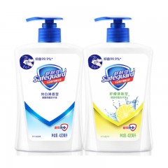 舒肤佳 抑菌洗手液 特惠装 纯白清香420ml+柠檬420ml（健康抑菌 温和洁净）