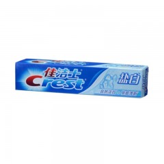 佳洁士(Crest)  盐白牙膏 (清凉薄荷香型) 90g (天然盐 洁白牙齿 防蛀) （新旧包装随机发货）