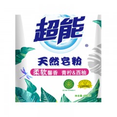 超能 天然皂粉洗衣粉（馨香柔软）680g（新老包装随机发货）