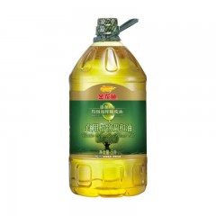 金龙鱼 食用油 添加10%特级初榨橄榄油 食用植物调和油 5L (新老包装随机发放)