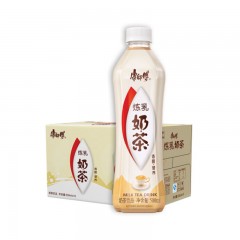 康师傅 奶茶饮料 炼乳味 500mlX15瓶 整箱装 (新老包装随机发货）
