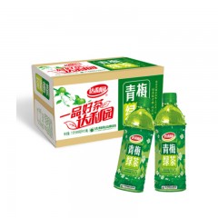 达利园 青梅绿茶 饮料 500mlX16瓶 整箱装
