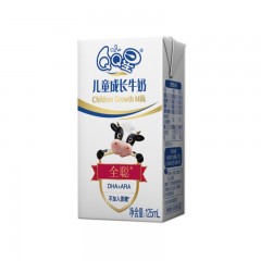 伊利 QQ星儿童成长牛奶（全聪型）125mlX20盒 （新老包装随机发货）