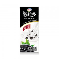 伊利 谷粒多 黑谷牛奶饮品（黑豆+黑米+黑芝麻早餐奶）250mlX12盒