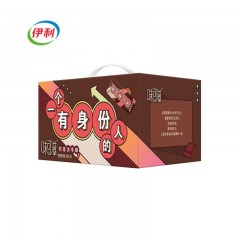 伊利 味可滋 比利时巧克力牛奶 240mlX12盒 整箱装