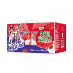 伊利 优酸乳 果粒酸奶饮品 草莓味 245gX12盒