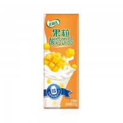 伊利 优酸乳 果粒酸奶饮品 芒果味 245gX12盒