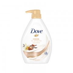 多芬(DOVE) 沐浴露 乳木果和香草 丰盈宠肤沐浴乳 1000g (新旧包装随机发)
