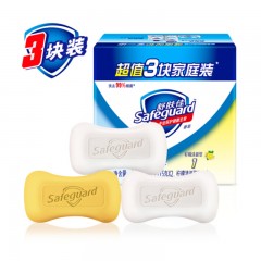 舒肤佳 香皂 混合三块促销装 （纯白115gX2+柠檬115g）（温和洁净 新老包装随机发货）