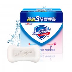 舒肤佳 香皂 混合三块 促销装 （纯白X2+芦荟X1）（温和洁净 新老包装随机发货）