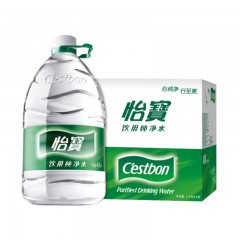 怡宝 饮用水 纯净水 4.5LX4 桶装水 整箱装