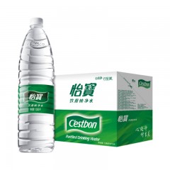 怡宝 饮用水 饮用纯净水 1.555LX12瓶 整箱装