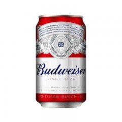 百威（Budweiser）啤酒 330mlX24听 整箱装