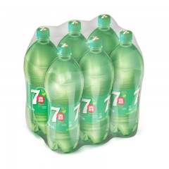 百事可乐 七喜 柠檬味 饮料 汽水 碳酸饮料 七喜 柠檬味 2LX6瓶 整箱装