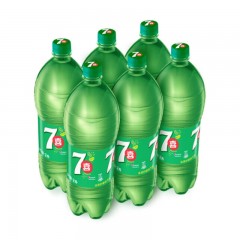 百事可乐 七喜 柠檬味 饮料 汽水 碳酸饮料 七喜 柠檬味 2LX6瓶 整箱装