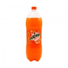 百事可乐 美年达 Mirinda 橙味 汽水碳酸饮料 2LX6瓶 整箱装