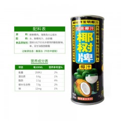 椰树 椰汁正宗椰树牌椰子汁 植物蛋白饮料 245mlX24罐 整箱 新老包装随机发货