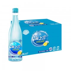 统一 海之言 柠檬口味 地中海 海盐柠檬果味饮料 500mlX15瓶箱 整箱装