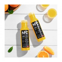 农夫山泉 NFC果汁饮料 100%NFC橙汁 300mlX10瓶 礼盒
