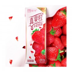 蒙牛 真果粒 牛奶饮品（草莓）250g×12 盒装
