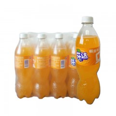可口可乐（Coca-Cola） 芬达 橙味汽水 碳酸饮料 680mlX12瓶 整箱装