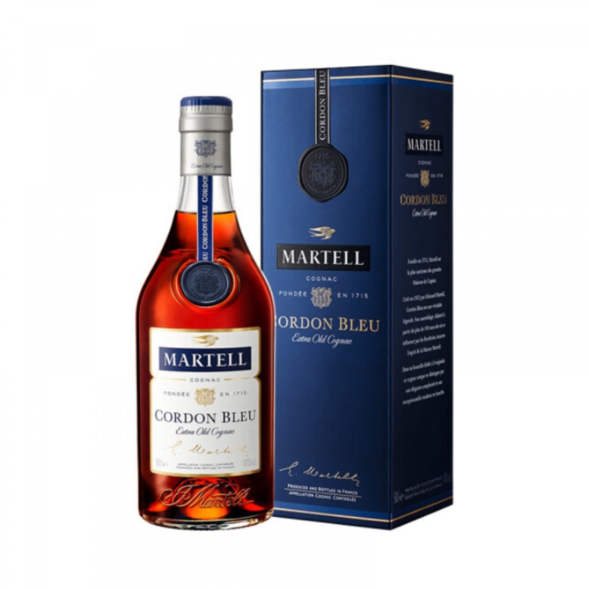 马爹利（Martell） 蓝带XO级 干邑白兰地 洋酒 500ml