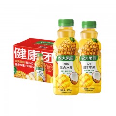 农夫果园30%混合果汁饮料（凤梨、苹果、芒果、椰汁、香蕉）450mlX15 整箱装