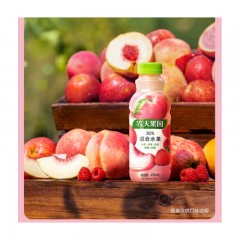 农夫果园30%混合果汁饮料（桃子、苹果、芭乐、草莓、树莓）450mlX15瓶 整箱装