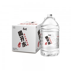 康师傅 喝开水 熟水温和 饮用水 大桶水 超高温杀菌 5LX4瓶 整箱装